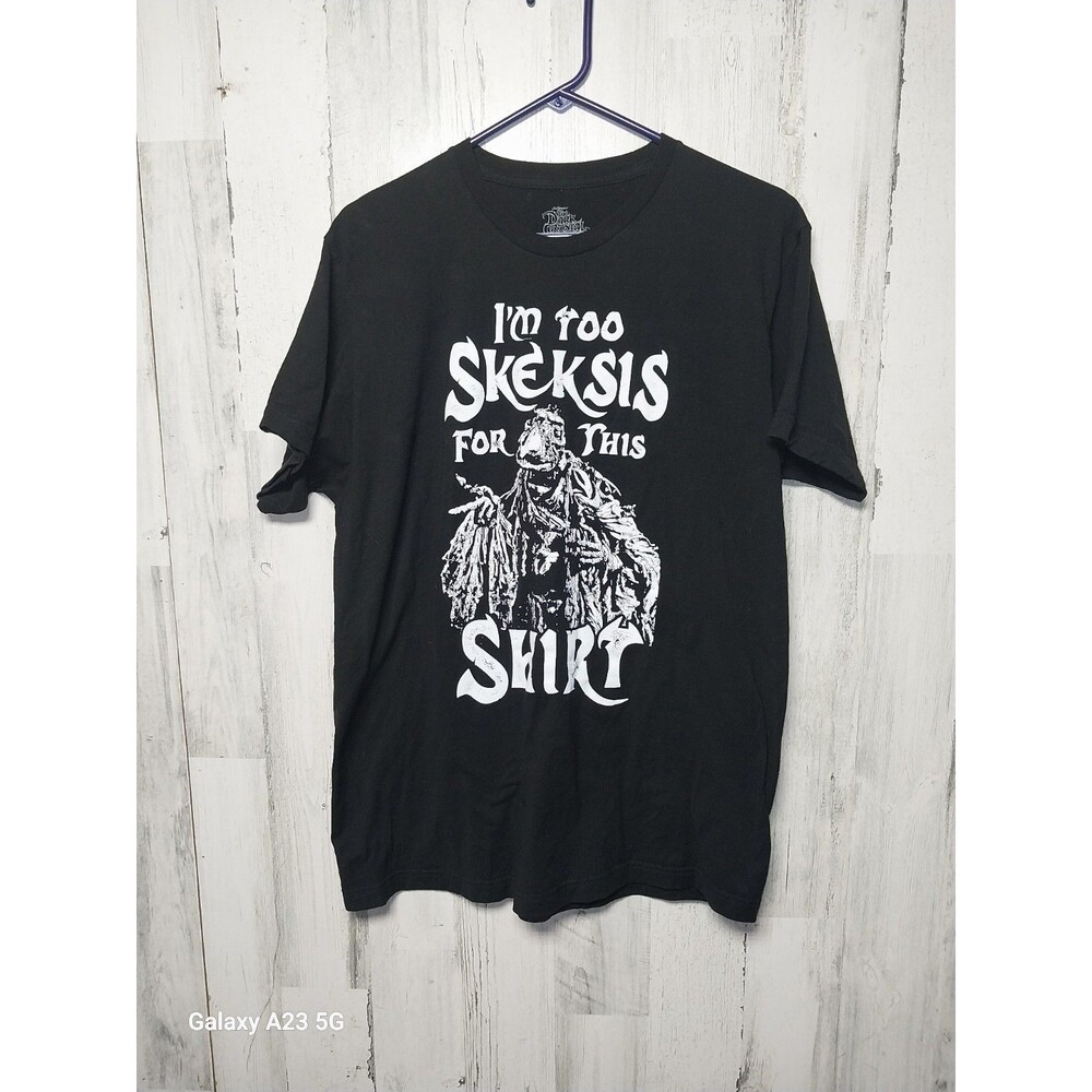 RIPPLE JUNCTION DARK CRYSTAL by Jim Henson Black Graphic Tee Large Too Skekis